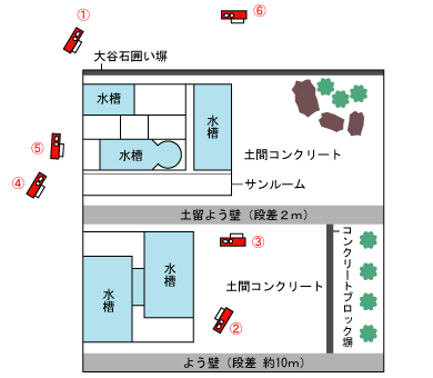 神奈川県横浜市｜解体工事現場の見取り図