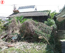 岡山県岡山市｜解体工事前の現場写真