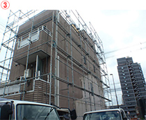 兵庫県神戸市｜解体工事中の現場写真