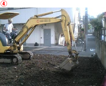 東京都北区｜解体工事中の現場写真