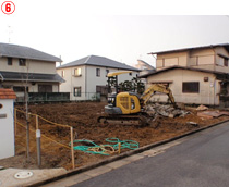 大阪府箕面市｜整地の現場写真