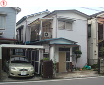 神奈川県横浜市鶴見区｜解体工事前の現場写真